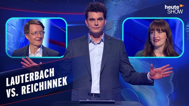 Rot gegen Rot: Wer gewinnt das Quiz? Karl Lauterbach vs. Heidi Reichinnek | heute-show extra