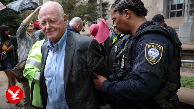 Ben & Jerry’s co-founder arrested at US senate after Gaza protest