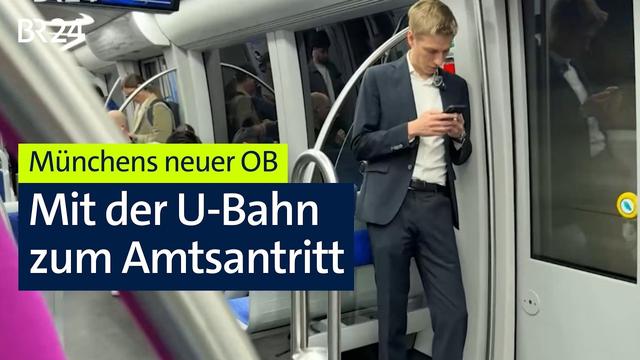 Erster Arbeitstag des neuen OB in München: Dominik Krauses Dienstantritt | Abendschau | BR24