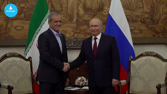Putin zu Irans Präsident: Wir bewundern Ihren Mut im Kampf gegen die USA.