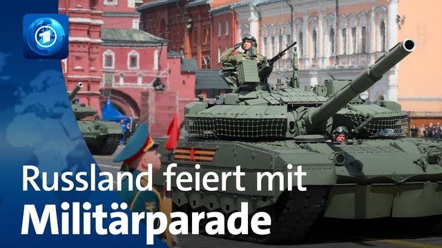 Russland feiert Sieg über Nazi-Deutschland mit Militärparade