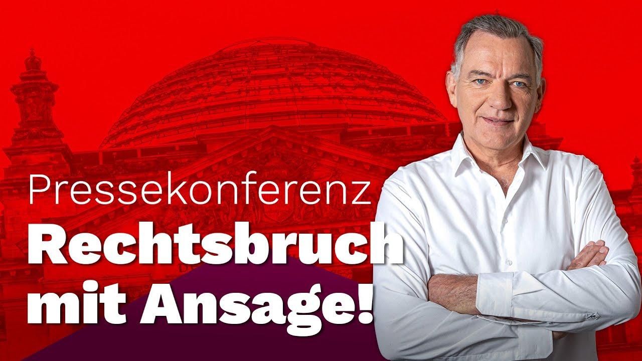 Jan van Aken Über Den Drohenden RECHTSBRUCH Von Union Und SPD!
