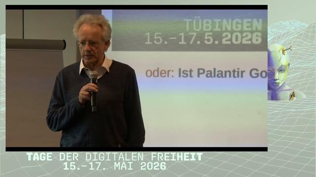 TDF 2026 - Palantir. Wer befreit uns?