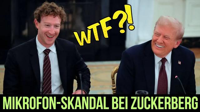 Zuckerberg blamiert sich vor Trump - Das Mikrofon war noch an