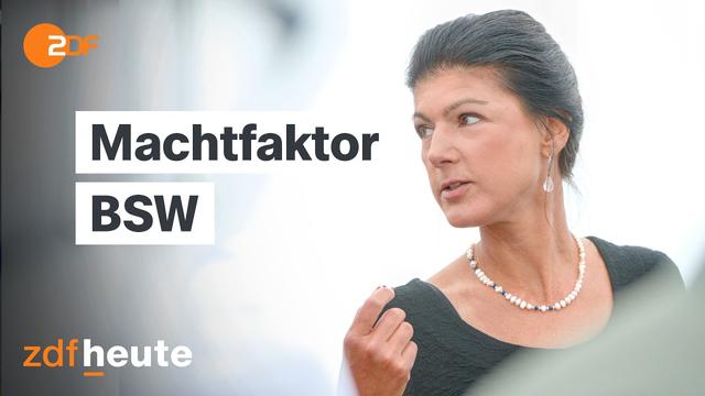 BSW im Wahlkampf: Zwischen Streit um AfD-Kurs und 5-Prozent-Hürde | Länderspiegel