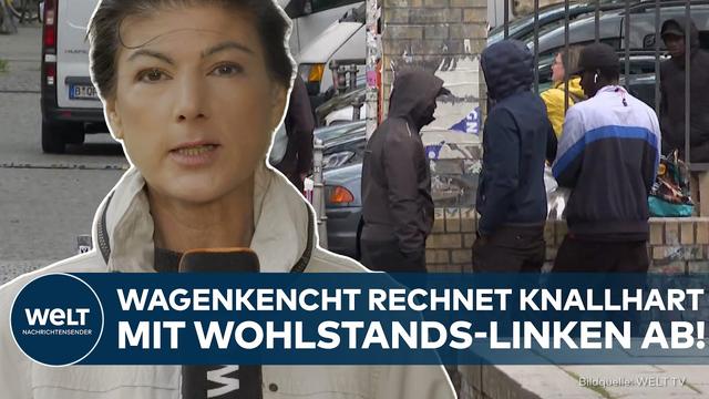 STADTBILD-DEBATTE: „Zweigeteilte Realität!“ – Wagenknecht rechnet mit Wohlstands-Linken ab!