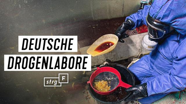 Crystal, Speed, MDMA: Warum gibt es so viele Drogenlabore? | STRG_F