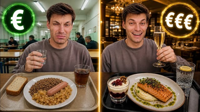 Russlands BILLIGSTE vs. TEUERSTE Kantine 🇷🇺 | So essen Russen!