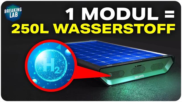 Besser als Photovoltaik? Darum sind Solarwasserstoffmodule so spannend!