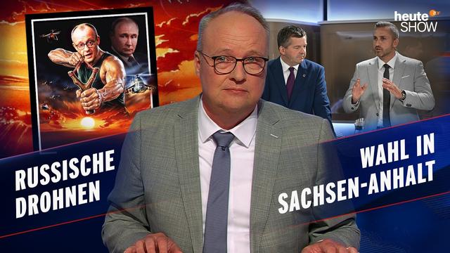 Drohnenangriff: Sind wir im Krieg mit Russland? | Sachsen-Anhalt-Wahl | heute-show vom 04.09.2026