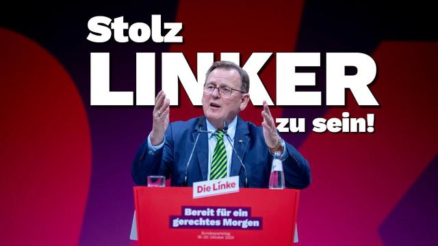 "Ich bin stolz Linker zu sein!" Bodo Ramelow auf dem Bundesparteitag der Linken