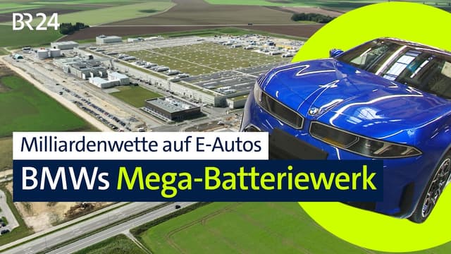 Goldene E-Zukunft oder verlorener Wettlauf? Inside BMWs Mega-Batteriefabrik I BR24 vor Ort