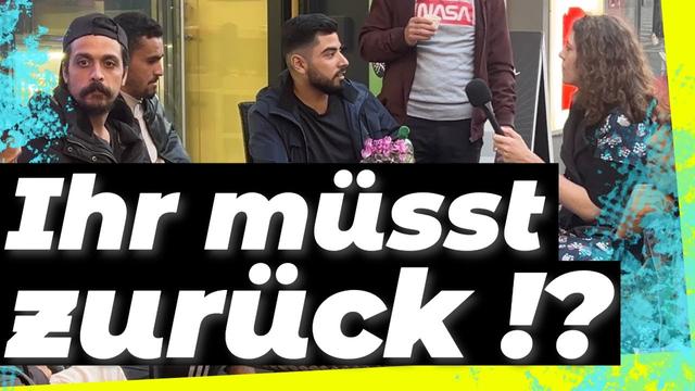 Ich konfrontiere Syrer knallhart mit der Realität !?