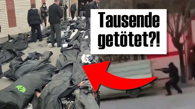 Diese schrecklichen Aufnahmen zeigen: Irans Regime begeht Massenmord!