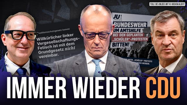 Die CDU hat doch nur noch Lack gesoffen...