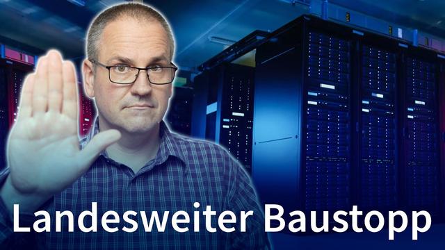 KI frisst Strom – jetzt kommt der erste Baustopp