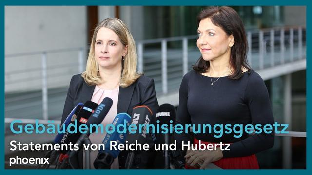 Gebäudemodernisierungsgesetz: Statements von Katherina Reiche und Verena Hubertz | 13.05.26