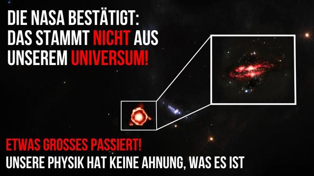 Etwas Beunruhigendes entdeckt „Es stammt nicht aus unserem Universum“ – Nobelpreisträger hatte Recht