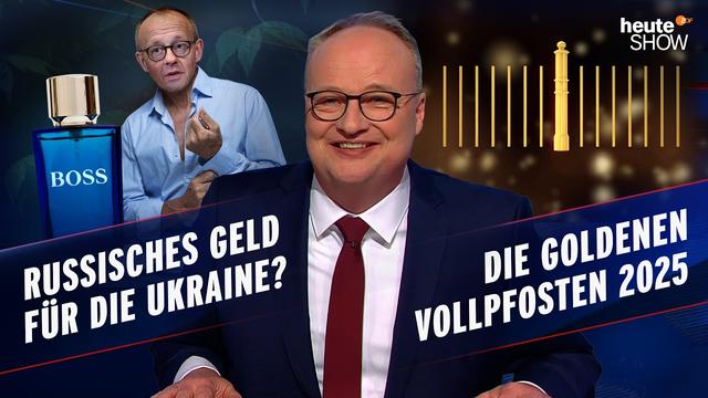 Ukraine-Gipfel | Dämpfer für Söder | Die Goldenen Vollpfosten | heute-show vom 19.12.2025