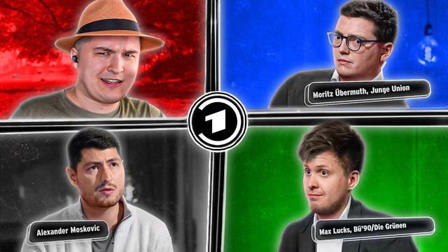 Ich war Gast in einem Talk mit UNION & DEN GRÜNEN...