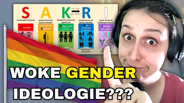 BINÄRE GENDERIDEOLOGIE ENTLARVT - Chrissi dekonstruiert Geschlecht und Sexualität | PRIDE | SAKRI