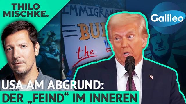 Trumps Krieg gegen die eigene Nation: Eskalation eines Feindbildes | Thilo Mischke SPECIAL | Galileo