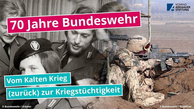 Vom Kalten Krieg (zurück) zur Kriegstüchtigkeit: 70 Jahre Bundeswehr