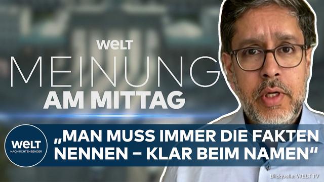 KRMINALSTATISTIK: Hasnain Kazim spricht Klartext! "Müssen immer Fakten nennen – klar beim Namen!"