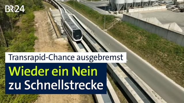 150 km/h im Nahverkehr: Test bestanden, Transrapid kommt trotzdem nicht | kontrovers | BR24