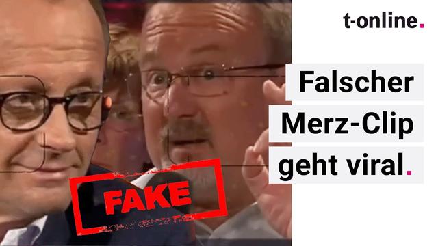 Täuschend echt: Rentner-Video schürt Wut auf Merz