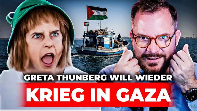 Greta Thunberg will wieder Krieg in Gaza - Sie ist stinksauer!