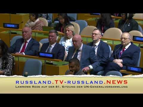 Lawrows Rede auf der 81. Sitzung der UN Generalversammlung