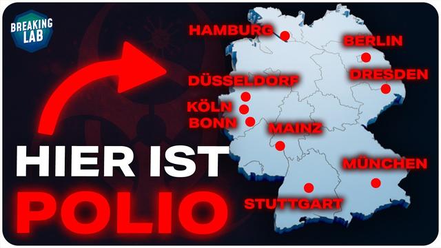 Polio im deutschen Abwasser: Hier wurde es gefunden