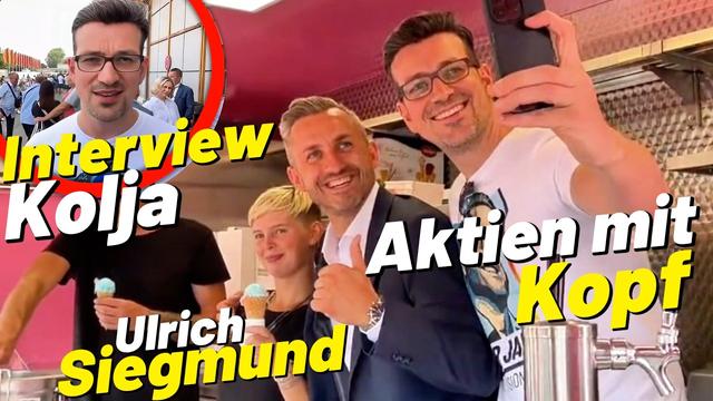 Aktien mit Kopf Kolja & Ulrich Siegmund - AfD Eis für Alle! 🍦Wahlkampfauftakt Magdeburg Interview