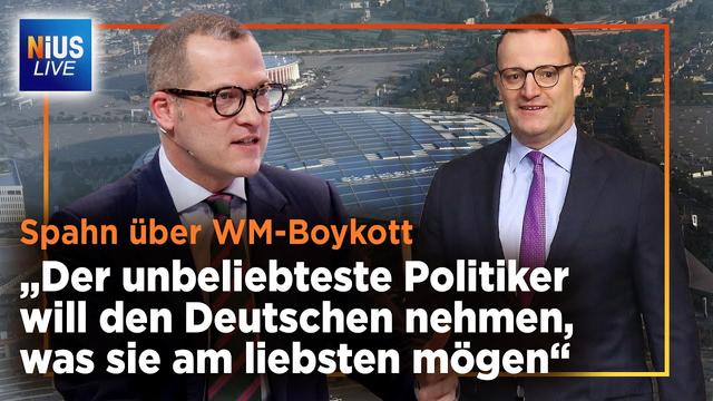 Trump und Grönland: Spahn schockt mit Aussage zu möglichem WM-Boykott | NIUS Live vom 26.01.2026