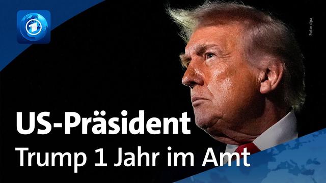 Politische und wirtschaftliche Bilanz: US-Präsident Trump 1 Jahr im Amt