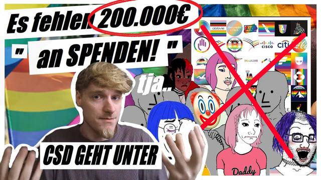 Der CSD säuft ab!🏳️‍🌈💀 (endlich?) feat Eleonora u. MrsBournout