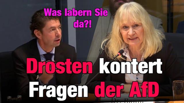 Drosten stellt sich den wirren Fragen der AfD 01.12.2025