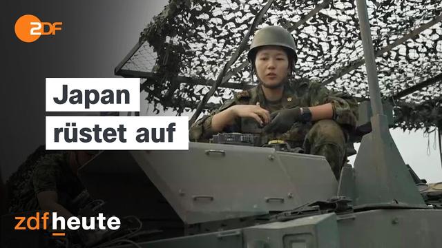 Kriegsangst in Japan: Wie das Land gegen China und Russland aufrüstet | auslandsjournal