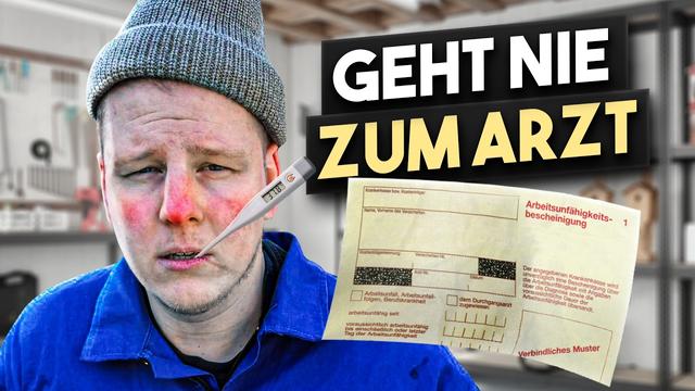 Die Person, die nie zum Arzt geht.