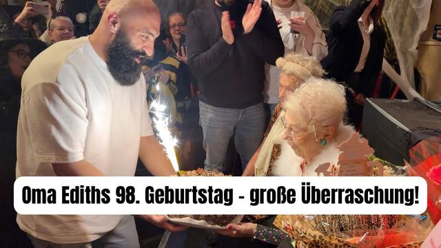 Oma Edith wird 98 – und wir haben’s richtig krachen lassen!