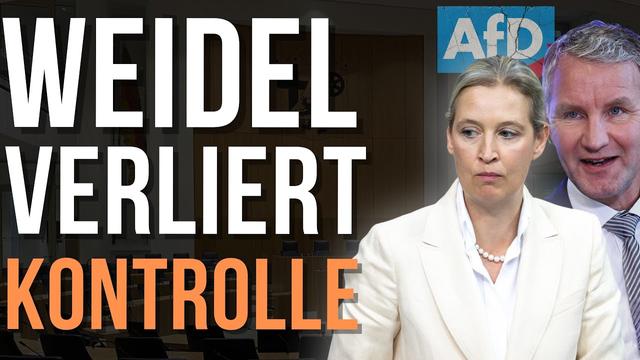 Verliert Weidel die Kontrolle? Der Machtkampf in der AfD wird übel