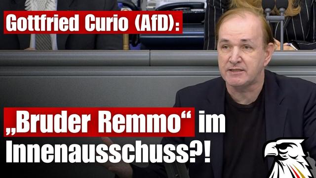 „Bruder Remmo“ im Innenausschuss?! Gottfried Curio zerlegt den Clan-Skandal um Ferat Koçak !