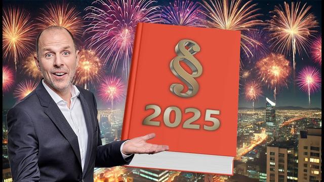 Neue Gesetze 2025 - 10 Dinge, die sich ändern | Anwalt Christian Solmecke