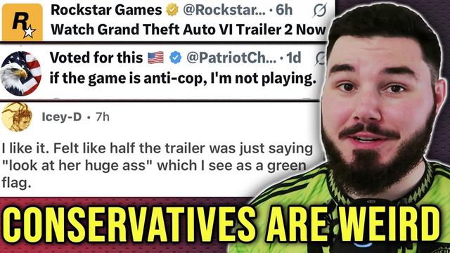 Conservatives WEIRD Reaction to 'Anti-WOKE' GTA 6