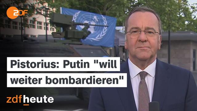 Bundesverteidigungsminister Pistorius: Kommt es zu Ukraine-Verhandlungen in der Türkei?