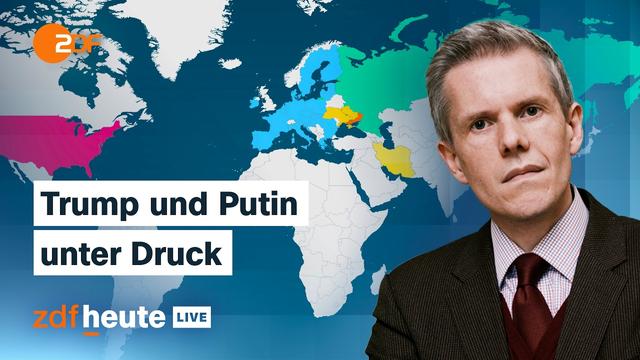 Iran und Ukraine – Niederlagen für Trump und Putin? Militärökonom Keupp bei ZDFheute live
