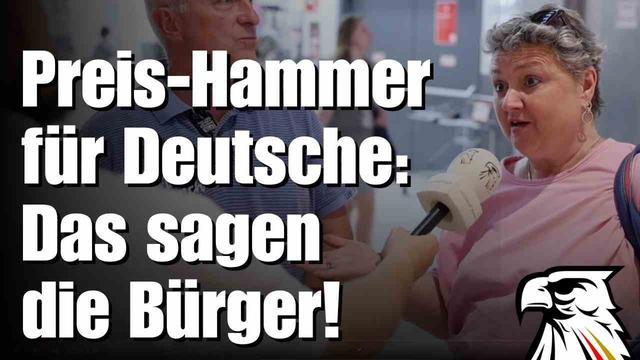 Preis-Hammer für Deutsche: Das sagen die Bürger!