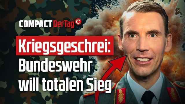 Kriegsgeschrei: Bundeswehr will totalen Sieg💥
