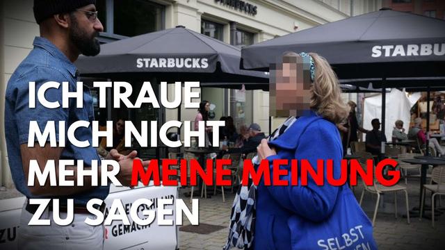 Meinungsklima in der BRD: Berlinerin findet deutliche Worte!